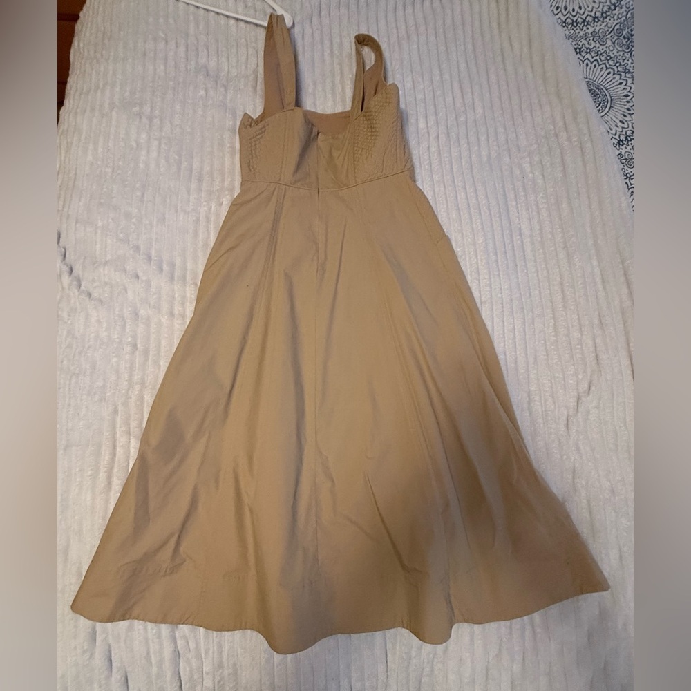 Banana Republic Beige Midi Dress - Picture 2 of 6